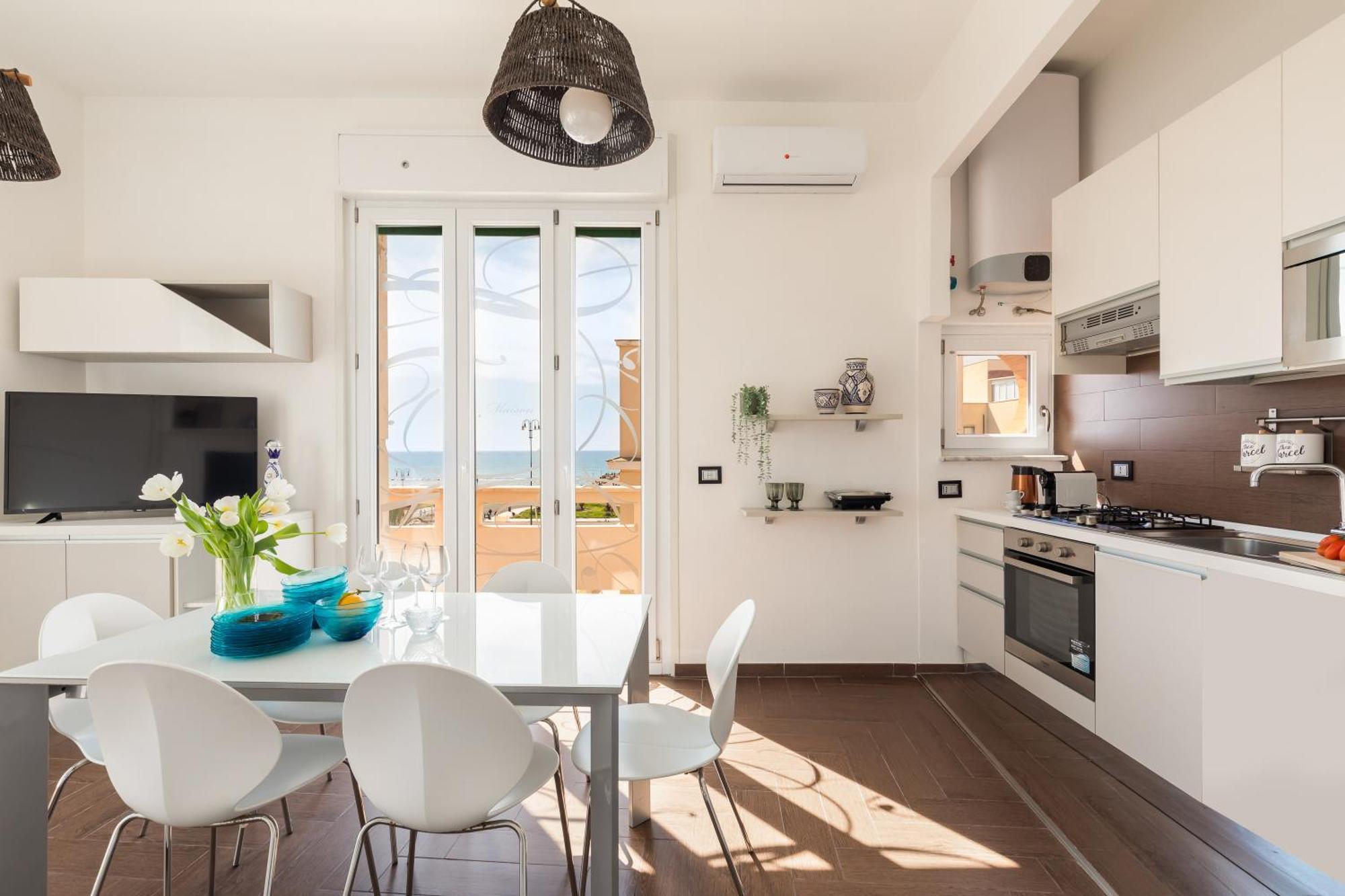 Beach Apartment Lido di Ostia Bagian luar foto