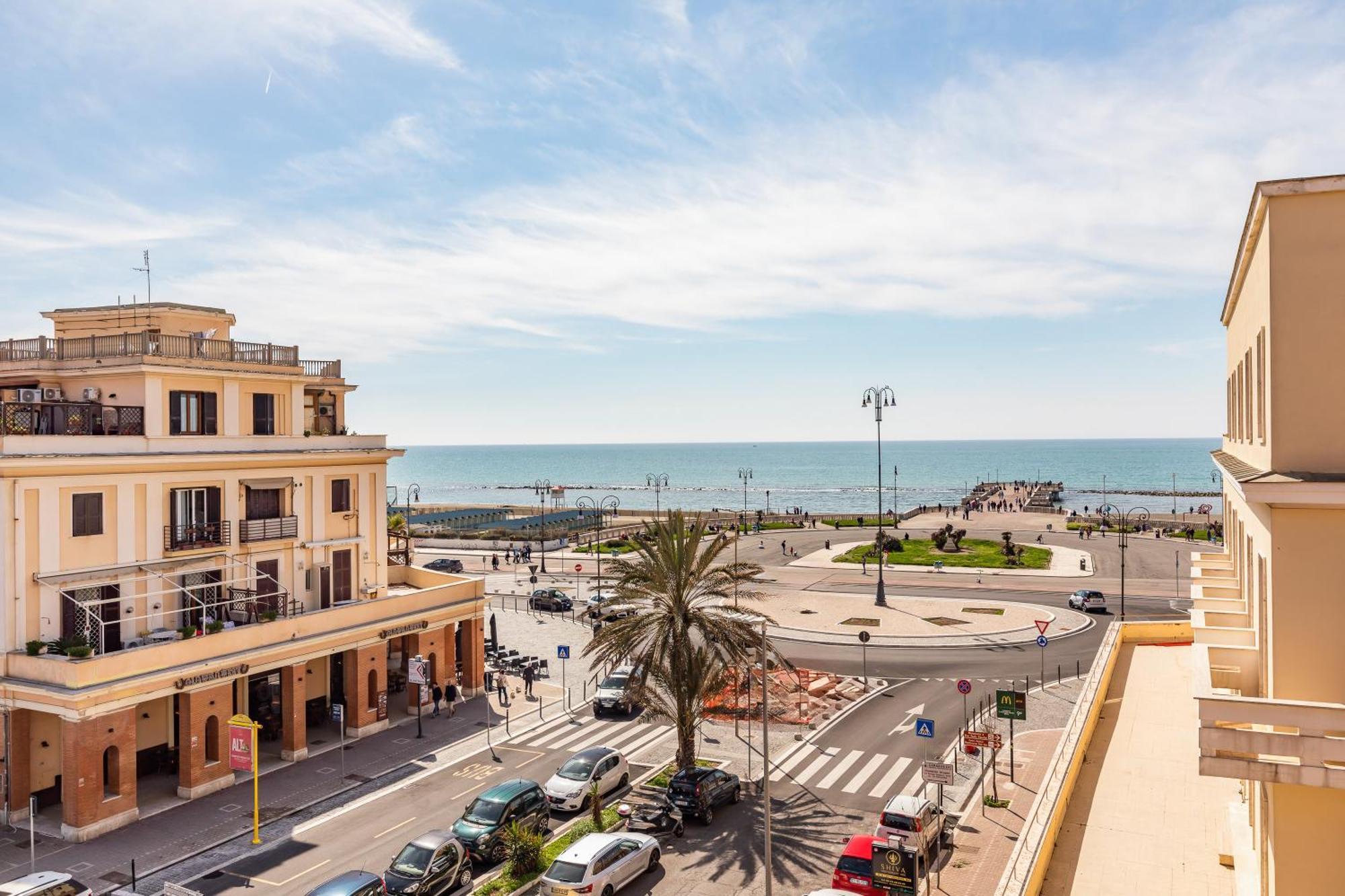 Beach Apartment Lido di Ostia Bagian luar foto