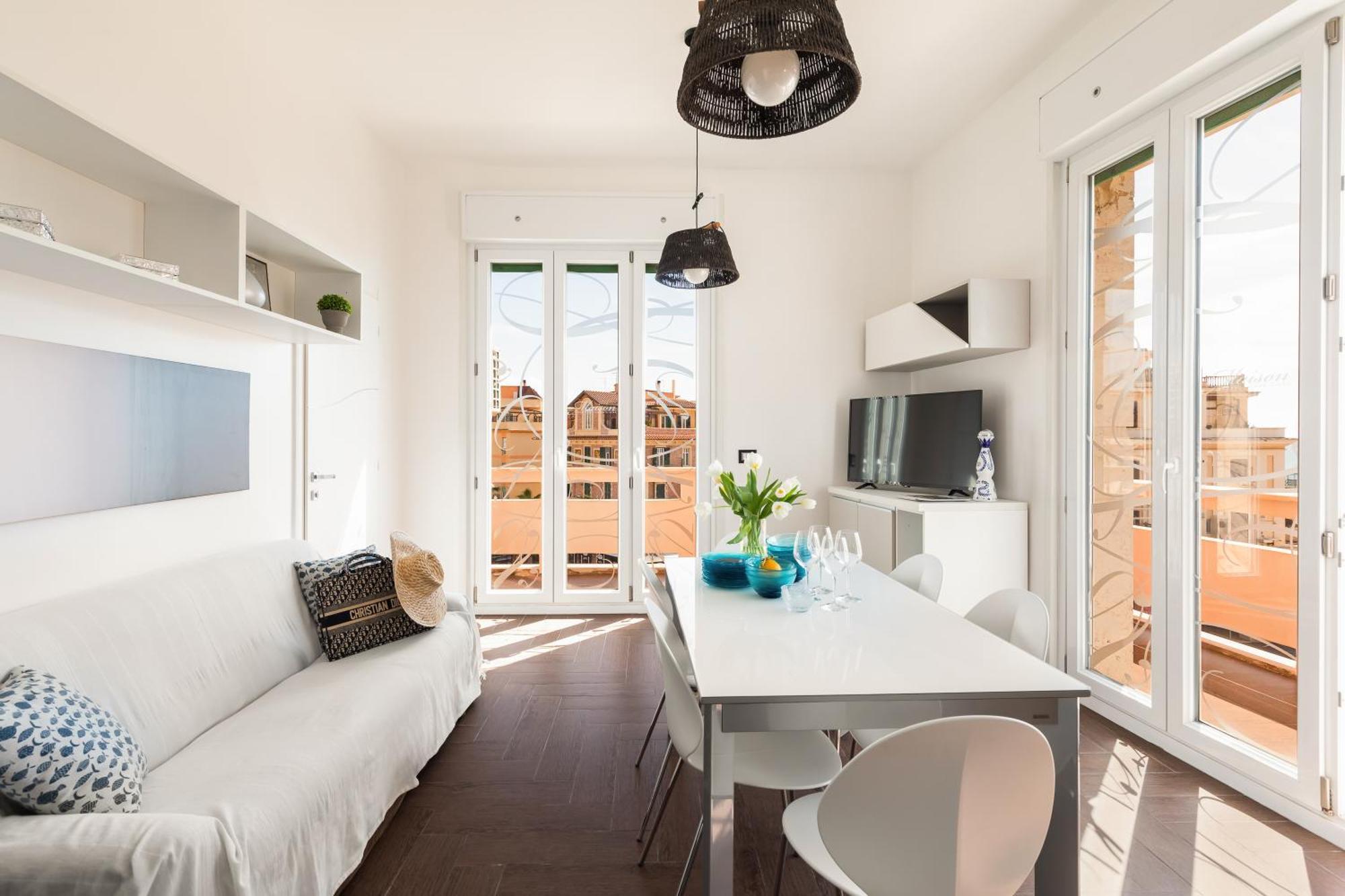 Beach Apartment Lido di Ostia Bagian luar foto